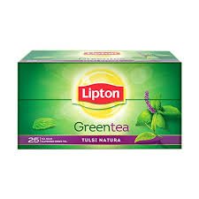 LIPTON GREEN TEA TULASI NATURA 25 TEA BAGS